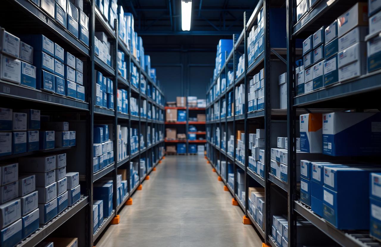 Pharmaceutical storage warehouse