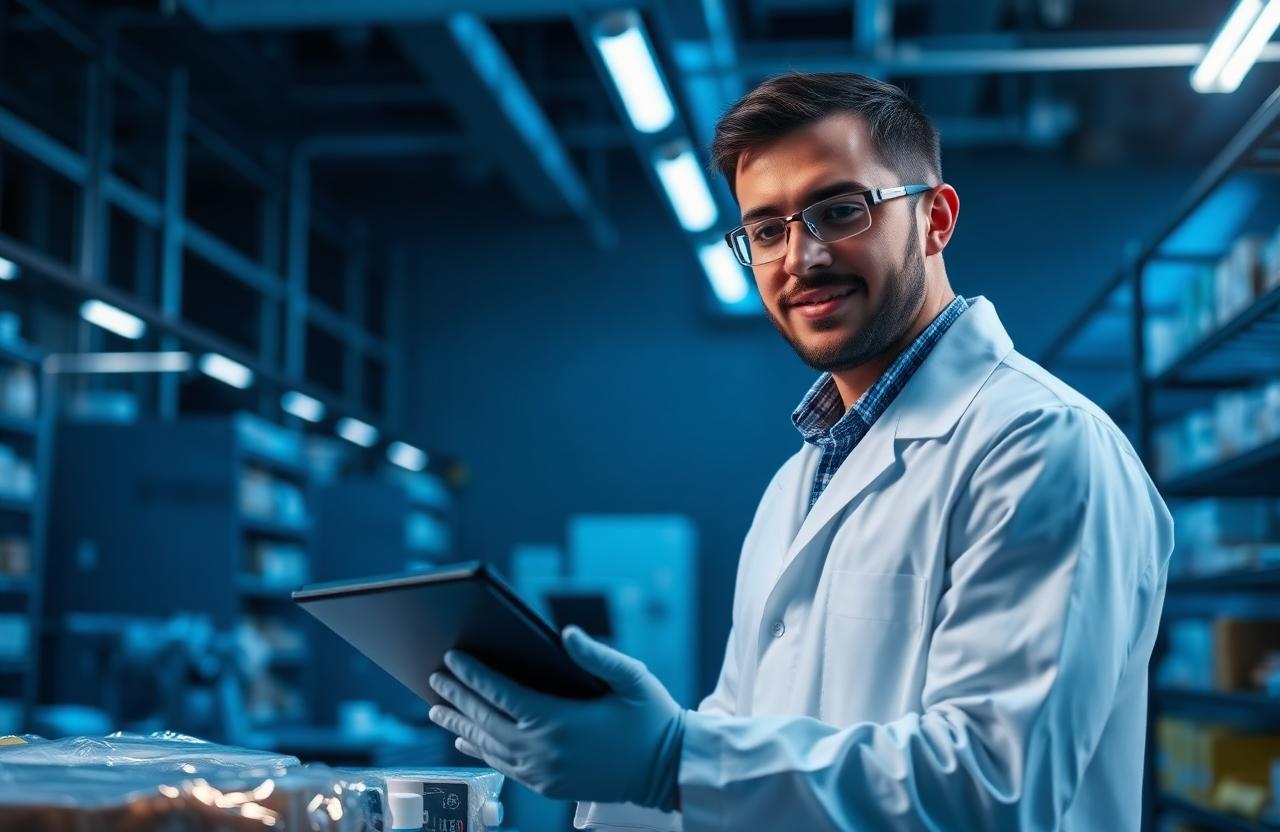 Quality control specialist in our facility